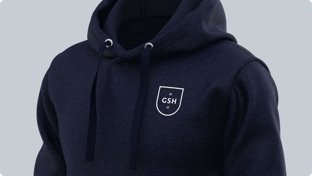 golden square hotel hoodie with logo